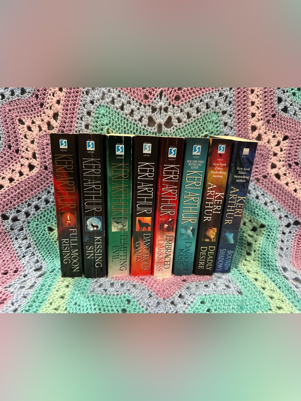 Keri Arthur Riley Jenson Guardian Book Series - Books 1-8